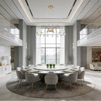 Golden Lighting 1573-16 TG-B Titanium Gold Yep By Golden Lighting Vario Integrated Led 16 Light Chandelier In Titanium Gold With Rose Diffusers Image 3