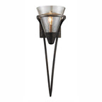 Golden Lighting Olympia Wry Lighting Olympia 1-light Wall Sconce In Burnt Sienna