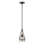 Golden Lighting 1648-M1L BUS Burnt Sienna Wry Lighting Olympia 1-light Pendant In Burnt Sienna Image 3