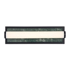 Golden Lighting Stratum Yep By Golden Lighting Stratum Integrated Led 18in Vanity In Brushed Champagne Brass With Persian Green Marble