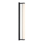 Golden Lighting 1672-BA24 BLK-PRG Matte Black Yep By Golden Lighting Stratum Integrated Led 24in Vanity In Matte Black With Persian Green Marble Image 6