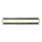 Golden Lighting Stratum Yep By Golden Lighting Stratum Integrated Led 24in Vanity In Brushed Champagne Brass With Persian Green Marble
