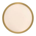 Golden Lighting 1700-24 BCB-EG Brushed Champagne Brass Golden Lighting Cameron Integrated Led 24in Pendant In Brushed Champagne Brass With Etched Glass Image 6