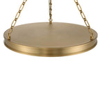 Golden Lighting 1700-24 BCB-EG Brushed Champagne Brass Golden Lighting Cameron Integrated Led 24in Pendant In Brushed Champagne Brass With Etched Glass Image 4