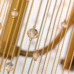 Golden Lighting 1771-5 PG-CRY Peruvian Gold Golden Lighting Marilyn 5-light Chandelier In Peruvian Gold Image 2