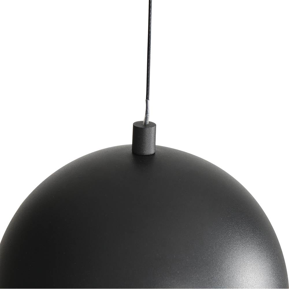 Golden Lighting 1816-1S SNB-CPR Sand Black Wry Lighting Vintra Integrated Led Pendant In Sand Black And Copper Shade Image 4