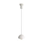 Golden Lighting 1816-1S SNW-CPR Sand White Wry Lighting Vintra Integrated Led Pendant In Sand White And Copper Shade Image 5