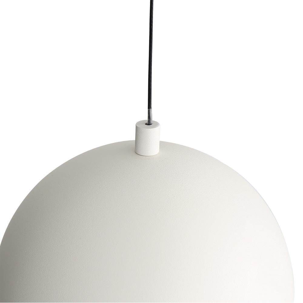 Golden Lighting 1816-1S SNW-CPR Sand White Wry Lighting Vintra Integrated Led Pendant In Sand White And Copper Shade Image 4
