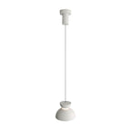 Golden Lighting 1816-2S SNW-CH Sand White Wry Lighting Vintra Integrated Led Pendant In Sand White And Chrome Shade Image 5