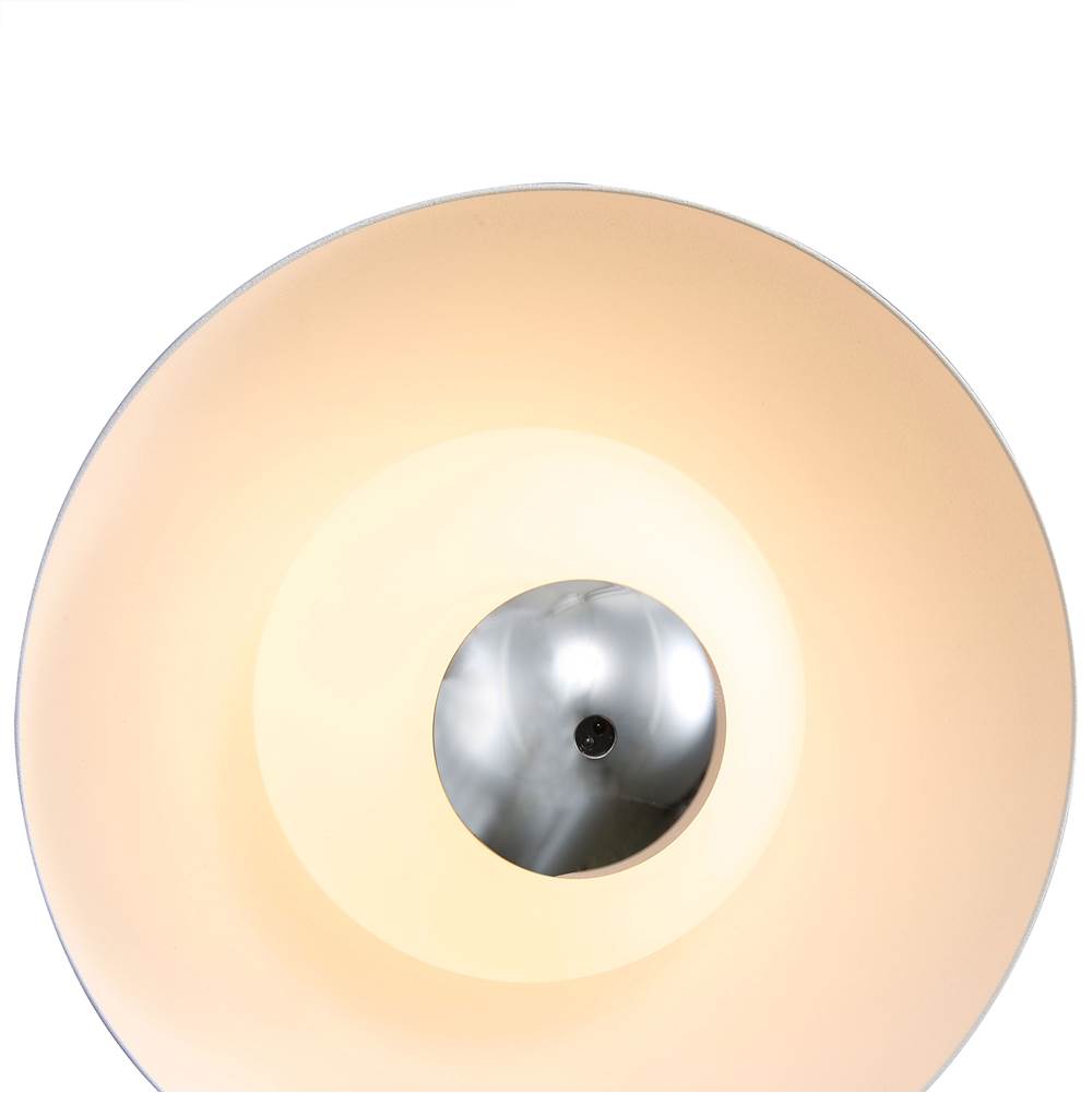 Golden Lighting 1816-2S SNW-CH Sand White Wry Lighting Vintra Integrated Led Pendant In Sand White And Chrome Shade Image 6