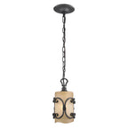 Golden Lighting 1821-M1L BI Black Iron Wry Lighting Madera 1-light Pendant In Black Iron Image 3