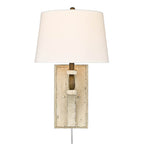 Golden Lighting Solay Golden Lighting Solay 1-light Wall Sconce In Burnished Chestnut