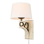 Golden Lighting 1832-1W BC-CDW Burnished Chestnut Golden Lighting Solay 1-light Wall Sconce In Burnished Chestnut Image 6