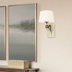 Golden Lighting 1832-1W BC-CDW Burnished Chestnut Golden Lighting Solay 1-light Wall Sconce In Burnished Chestnut Image 3
