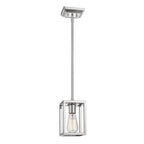 Golden Lighting Wesson Golden Lighting Wesson 1-light Pendant In Matte Black