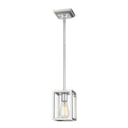 Golden Lighting 2072-M1L CH Chrome Golden Lighting Wesson 1-light Pendant In Chrome Image 2