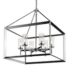 Golden Lighting 2074-6 CH-CLR Chrome Wry Lighting Smyth 6-light Chandelier In Chrome Image 3