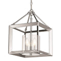 Golden Lighting 2074-M3 CH-CLR Chrome Wry Lighting Smyth 3-light Chandelier In Chrome Image 1
