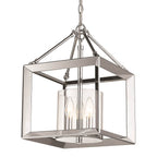 Golden Lighting 2074-M3 CH-CLR Chrome Wry Lighting Smyth 3-light Chandelier In Chrome Image 1