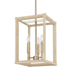 Golden Lighting 2075-3P MBS-LNR Modern Brass Wry Lighting Kimber 3-light Pendant In Modern Brass Image 1