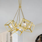 Golden Lighting 2086-5P OG Olympic Gold Golden Lighting Cassio 5-light Chandelier In Olympic Gold Image 3