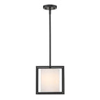 Golden Lighting Manhattan Golden Lighting Manhattan 1-light Pendant In Matte Black