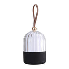 Golden Lighting 2253-4 BLK Matte Black Wry Lighting Lunari Integrated Led Table Lamp In Matte Black Image 1