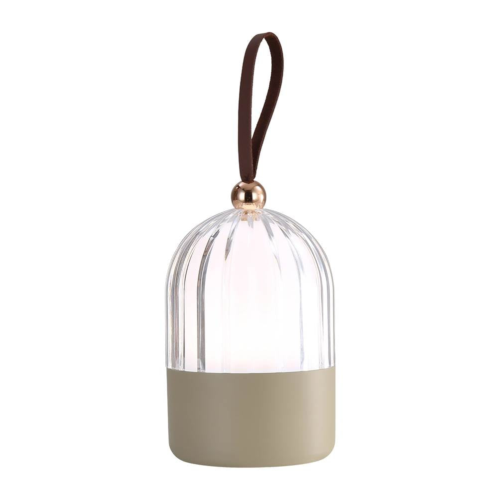 Golden Lighting Lunari Wry Lighting Lunari Integrated Led Table Lamp In Matte Black