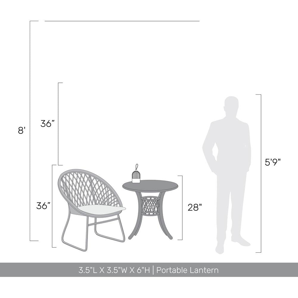 Golden Lighting 2253-4 WHT Matte White Wry Lighting Lunari Integrated Led Table Lamp In Matte White Image 2