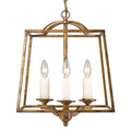 Golden Lighting 3072-3P GG Grecian Gold Golden Lighting Athena 3-light Pendant In Grecian Gold Image 1