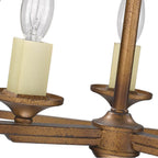 Golden Lighting 3072-SF GG Grecian Gold Golden Lighting Athena 3-light Semi-flush Mount In Grecian Gold Image 3