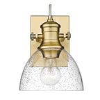 Golden Lighting Hines Yep By Golden Lighting Hines 1-light Vanity In Brushed Champagne Brass