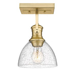 Golden Lighting 3118-BA1 BCB-SD Brushed Champagne Brass Yep By Golden Lighting Hines 1-light Vanity In Brushed Champagne Brass Image 4