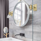 Golden Lighting 3118-BA1 BCB-SD Brushed Champagne Brass Yep By Golden Lighting Hines 1-light Vanity In Brushed Champagne Brass Image 2