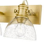 Golden Lighting 3118-BA3 BCB-SD Brushed Champagne Brass Yep By Golden Lighting Hines 3-light Vanity In Brushed Champagne Brass Image 2