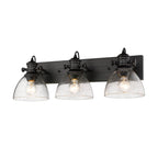Golden Lighting Hines Yep By Golden Lighting Hines 3-light Vanity In Brushed Champagne Brass