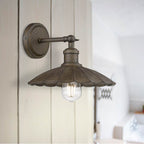 Golden Lighting 3124-1W DR Dark Rust Wry Lighting Clemence 1-light Wall Sconce In Dark Rust Image 3