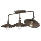 Golden Lighting 3124-BA3 DR Dark Rust Wry Lighting Clemence 3-light Vanity In Dark Rust Image 6
