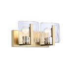Golden Lighting Aenon Yep By Golden Lighting Aenon 2-light Vanity In Brushed Champagne Brass