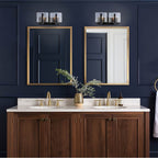 Golden Lighting 3164-BA2 BLK-HWG Matte Black Yep By Golden Lighting Aenon 2-light Vanity In Matte Black Image 3