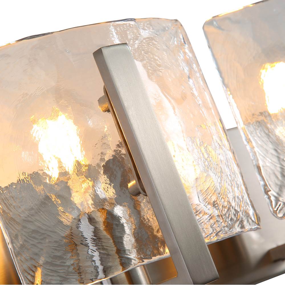 Golden Lighting 3164-BA2 PW-HWG Pewter Yep By Golden Lighting Aenon 2-light Vanity In Pewter Image 4