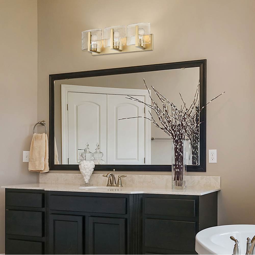 Golden Lighting 3164-BA3 BCB-HWG Brushed Champagne Brass Yep By Golden Lighting Aenon 3-light Vanity In Brushed Champagne Brass Image 3