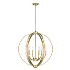 Golden Lighting Colson Golden Lighting Colson 6-light Chandelier In Matte Black