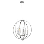 Golden Lighting 3167-6 PW Pewter Golden Lighting Colson 6-light Chandelier In Pewter Image 2
