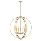 Golden Lighting Colson Golden Lighting Colson 9-light Chandelier In Matte Black