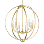Golden Lighting 3167-9 OG Olympic Gold Golden Lighting Colson 9-light Chandelier In Olympic Gold Image 2