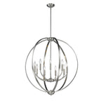 Golden Lighting Colson Golden Lighting Colson 9-light Chandelier In Matte Black