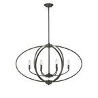 Golden Lighting 3167-LP EB Etruscan Bronze Golden Lighting Colson 6-light Island Light In Etruscan Bronze Image 2