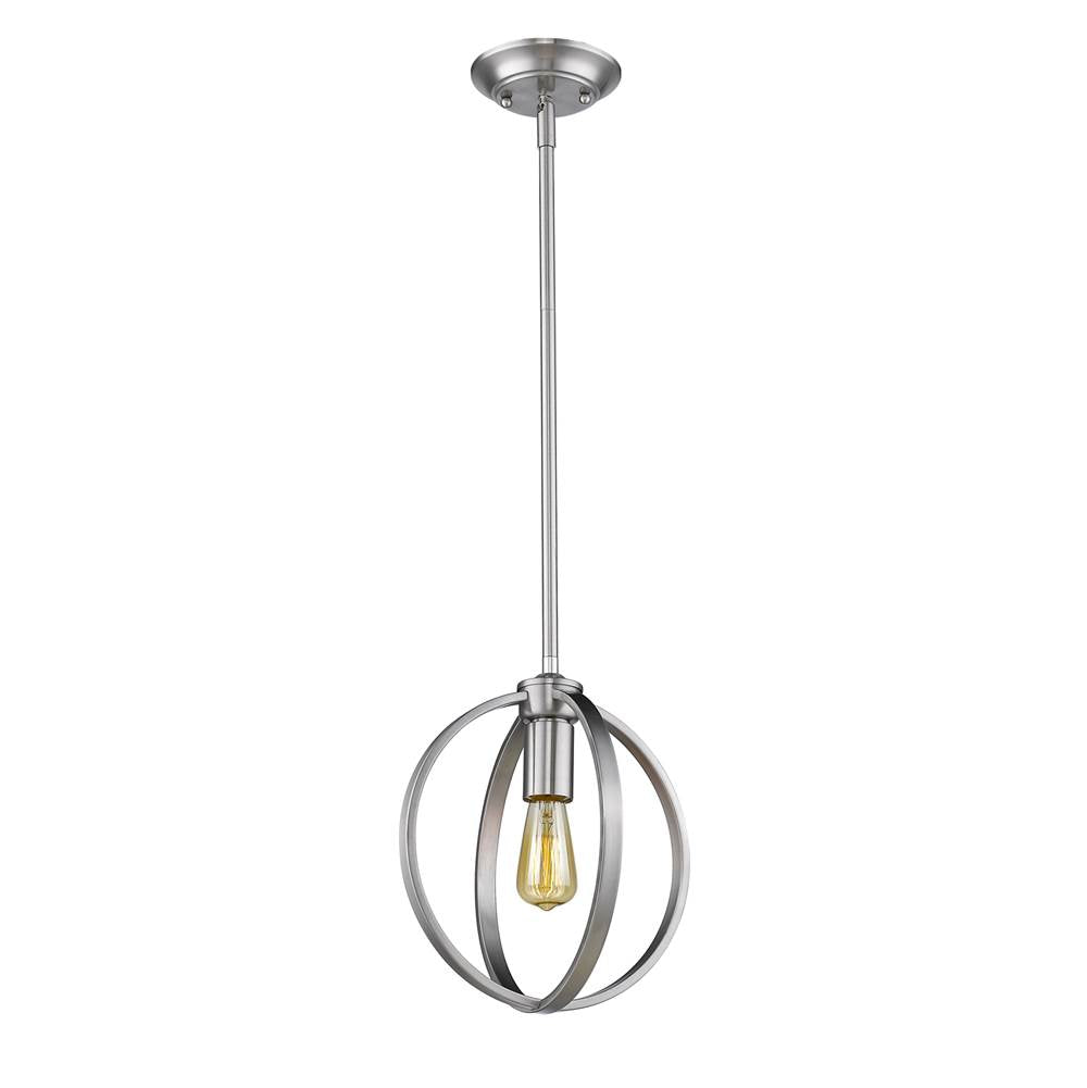 Golden Lighting Colson Golden Lighting Colson 1-light Pendant In Matte Black