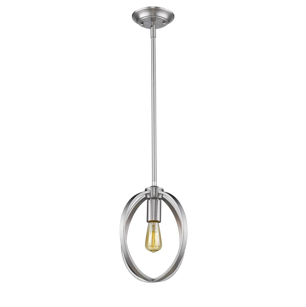 Golden Lighting 3167-M1L PW Pewter Golden Lighting Colson 1-light Pendant In Pewter Image 2
